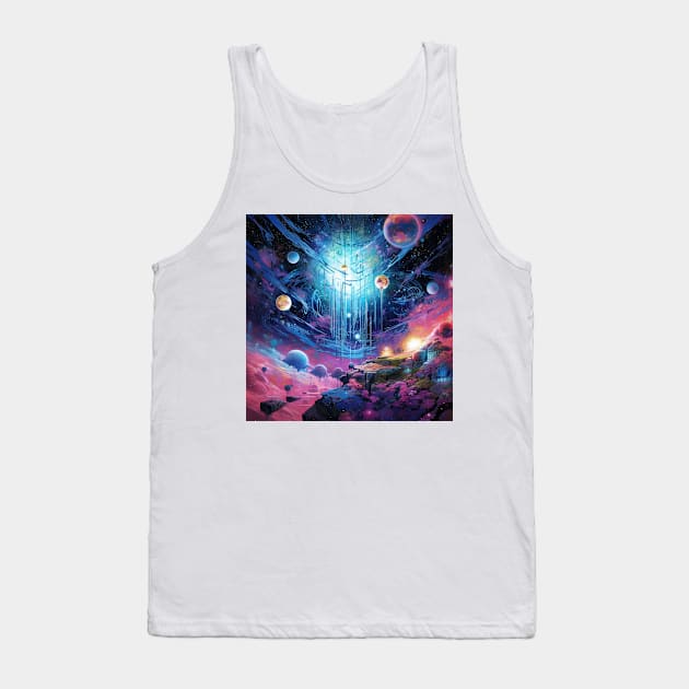 Essence of Cores, Five: Tank Top by EverythingSings.Art